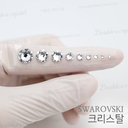 스와로브스키 2088 크리스탈, SS5(약1.75mm), 300개, 투명 상세 이미지 1