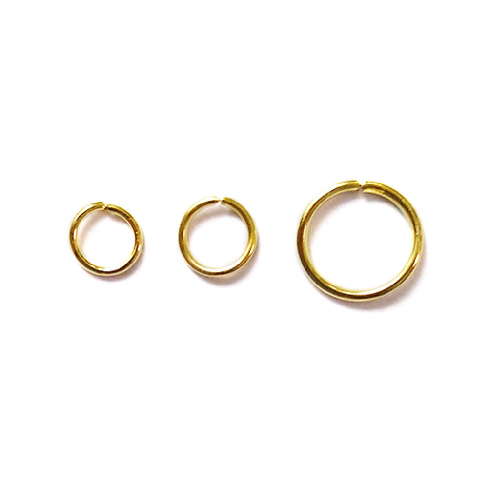 비즈재료 O링 6mm /두께 0.7mm / 3Color / 3g 악세사리부자재 연결 오링, [STETC-017] 0.7×6mm KC골드, 1개 상세 이미지 1
