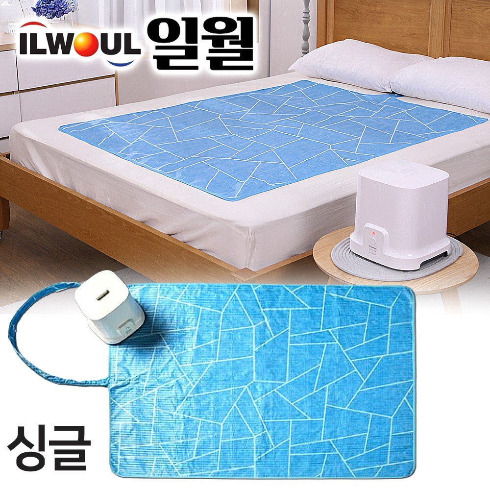 [ILWOUL] 일월 에어컨매트 냉수마찰 자동 냉기순환 바닥 침대 전기 냉수매트 냉감 쿨매트 패드, 1개 상세 이미지 1