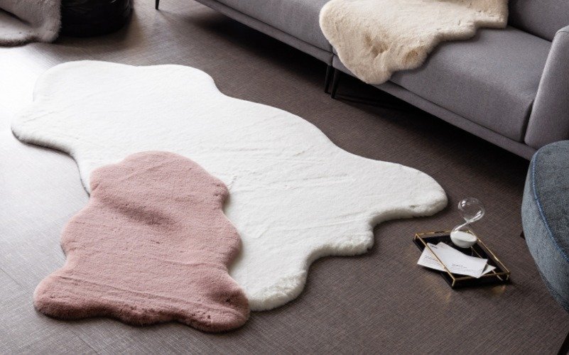한빛카페트 에코퍼 토끼털 스타일 양모러그 상세 이미지 2