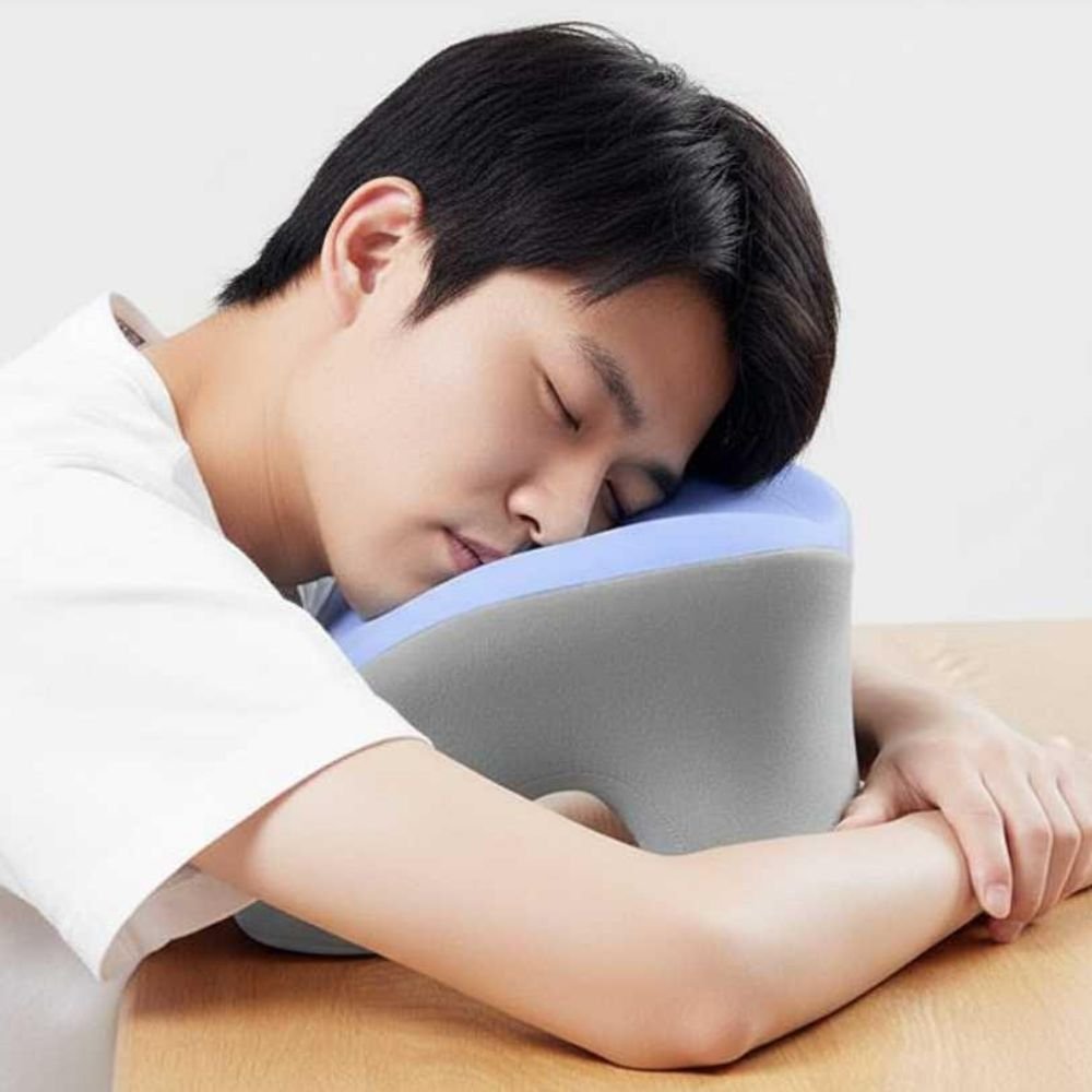 모에르 쪽잠에도 편안한 사무실 낮잠 베개, 그레이투톤쿠폰할인· 01:54:4 상세 이미지 2