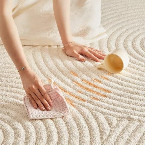 이정데코 비스포크 칼라 스퀘어 물세탁 사계절 러그 상세 이미지 1