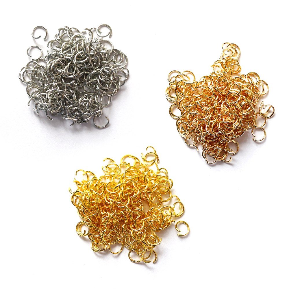 비즈재료 O링 6mm /두께 0.7mm / 3Color / 3g 악세사리부자재 연결 오링, [STETC-017] 0.7×6mm KC골드, 1개 상세 이미지 1
