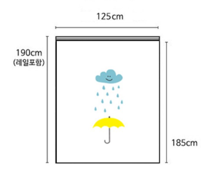 스마일구름 암막 롤스크린할인 상세 이미지 1